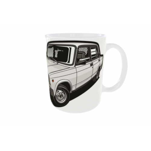 LADA 2107 - fehér - bögre